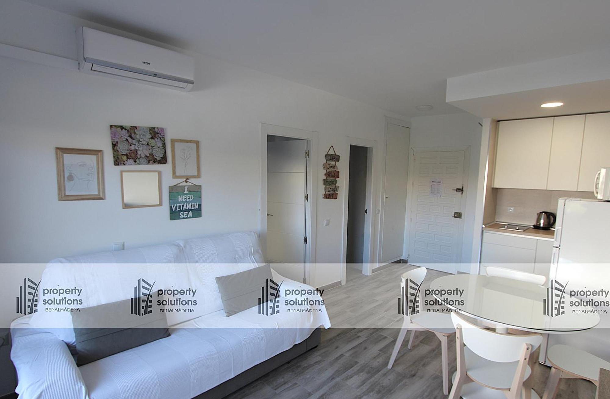 812 Benalbeach. 1ºlinea De Playa. Vistas A La Piscina Y La Montana. Benalmádena Dış mekan fotoğraf