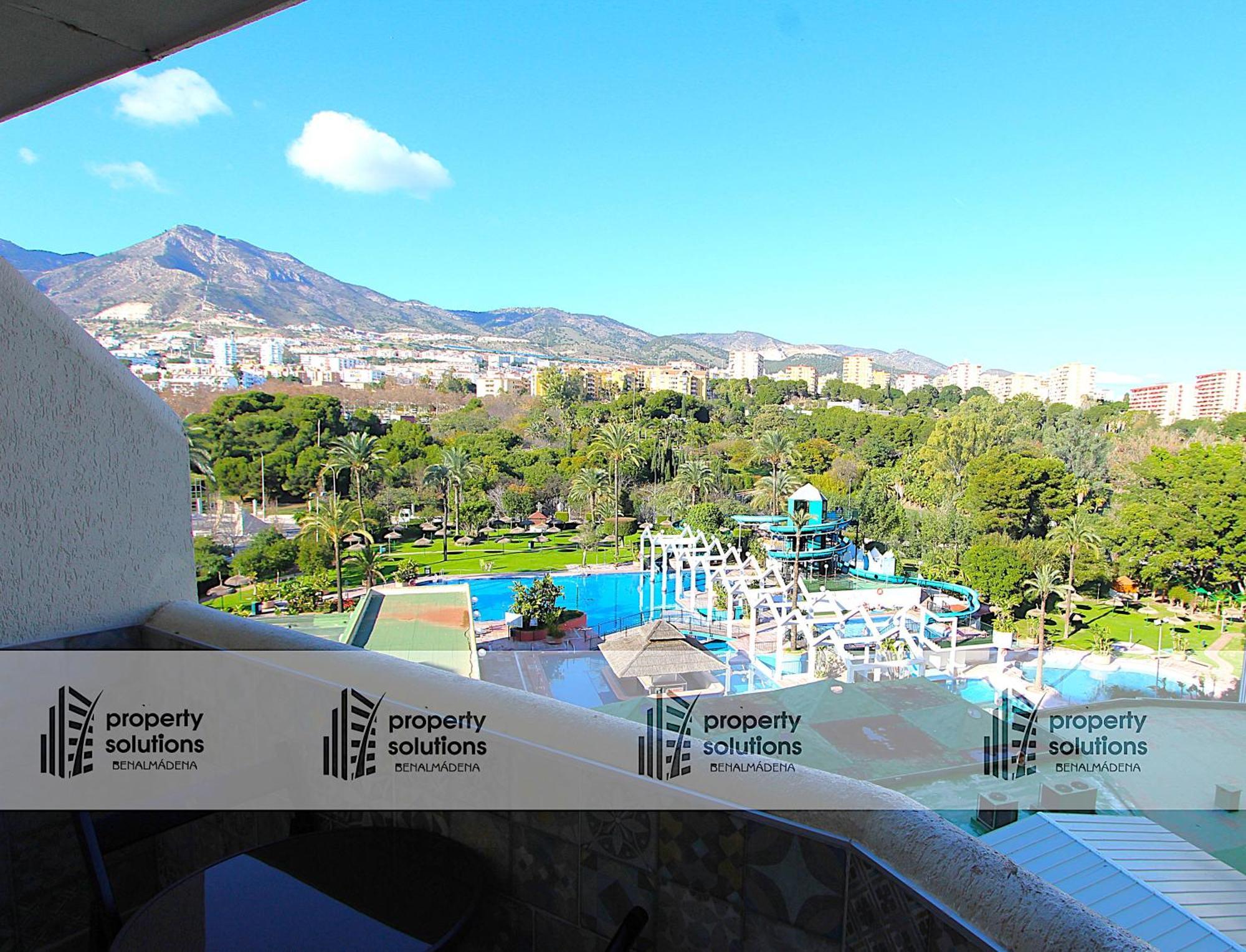 812 Benalbeach. 1ºlinea De Playa. Vistas A La Piscina Y La Montana. Benalmádena Dış mekan fotoğraf
